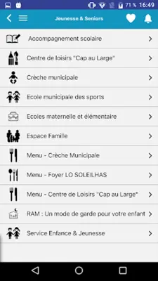 Gruissan Application mobile android App screenshot 3